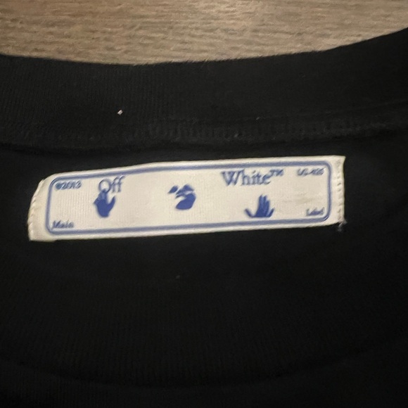 Mens Off-White New Logo Tee - Picture 5 of 6